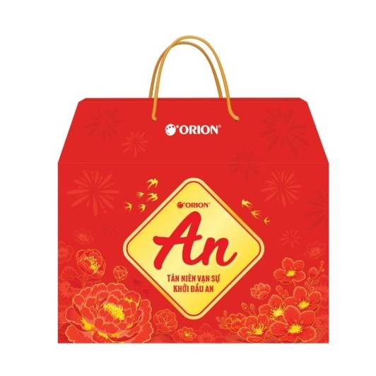 [HỘP QUÀ TẾT] Hộp Quà Tết Orion An Nhỏ Tân Niên Vạn Sự Khởi Đầu nan 703.6G - Phiên Bản Quà Tết Đặc B