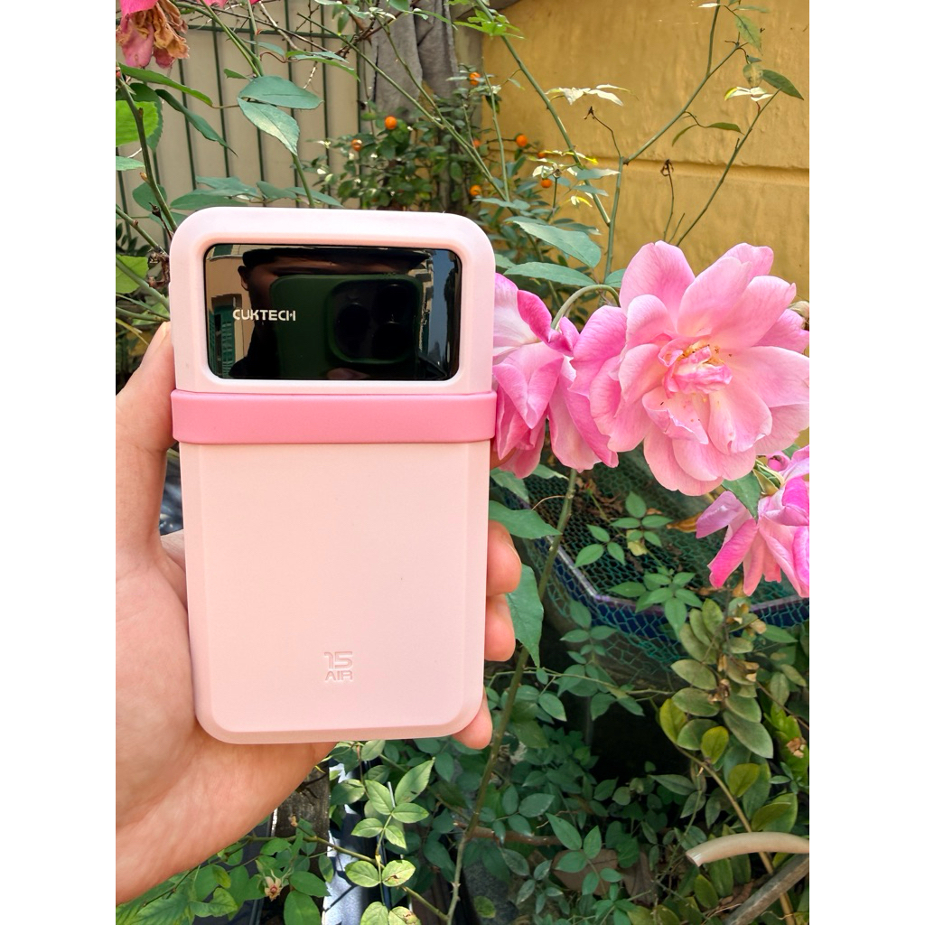 Ốp Silicon Cuktech 15 Air 15000mAh – Ốp Bọc Sạc Dự Phòng Chống Sốc, Chống Trầy, Dẻo Cao Cấp