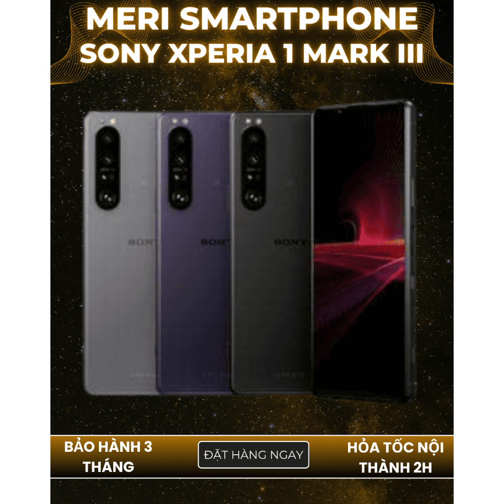 Điện thoại Sony X1 Mark 3 Máy đẹp nguyên zin, Ram 12/256G 1 sim
