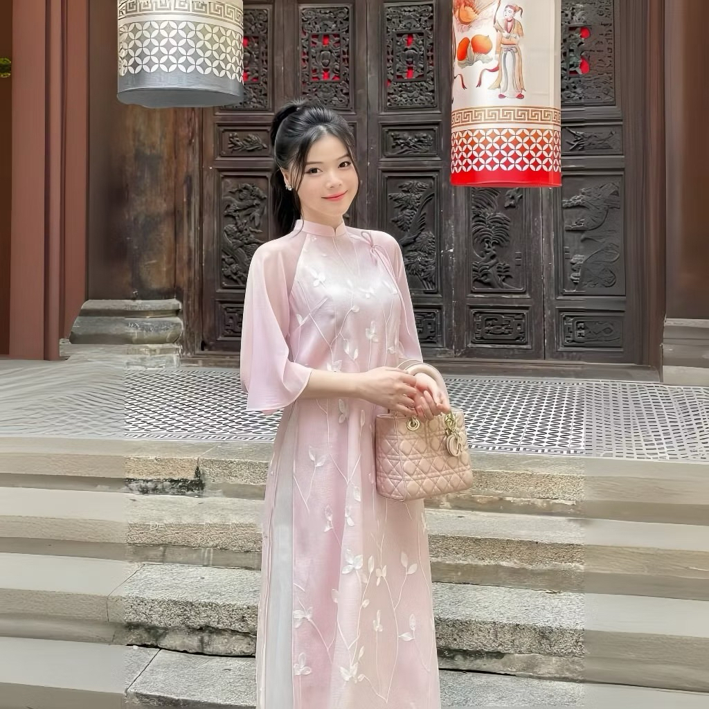 Pass[thanh lý] Áo dài Zenshop new tag áo size lớn(ảnh thật_Đọc kỹ mô tả)