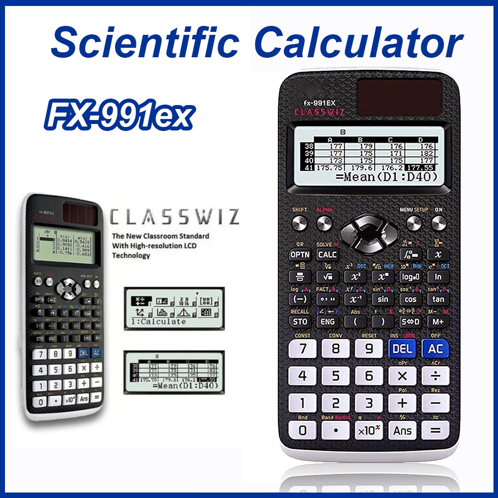 Máy Tính Casio FX-991ex VNX 3 Màu Cho Học Sinh