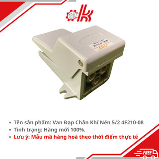 Van Đạp Chân Khí Nén 5/2 4F210-08 - Van Đảo Chiều Xy Lanh Bằng Chân Ren 1/4" (13mm)
