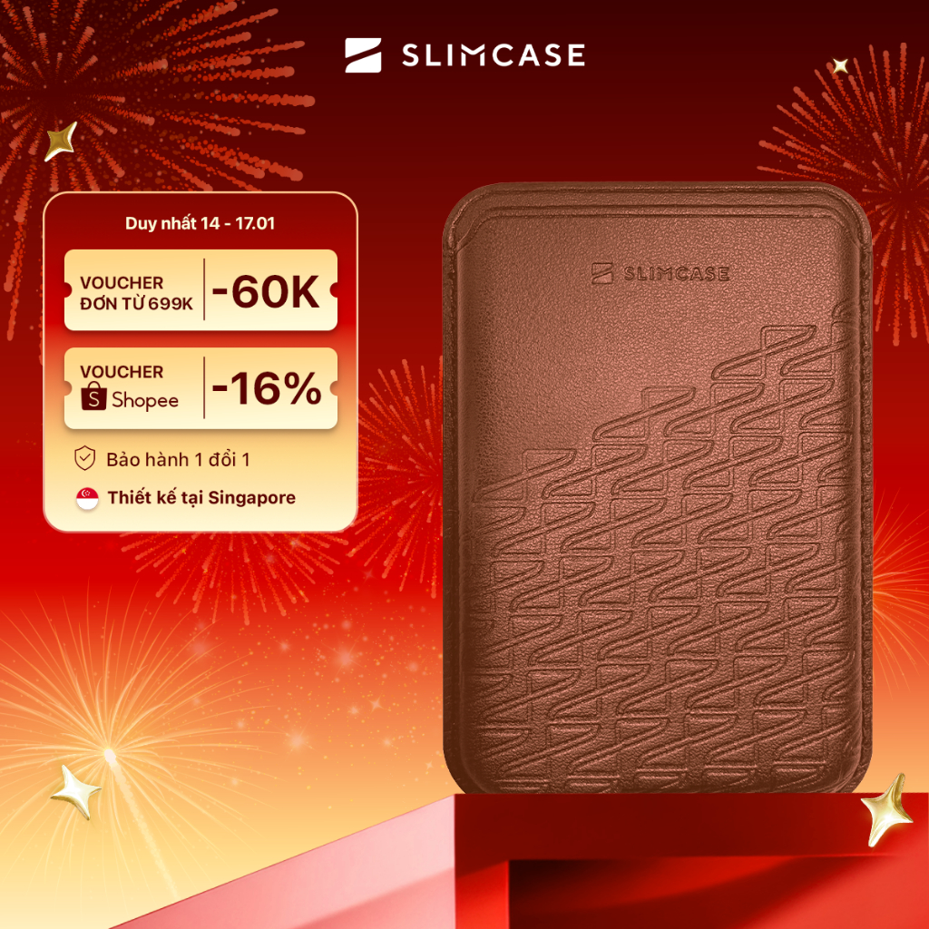Ví da SLIMCASE Magsafe Wallet sang trọng đẳng cấp