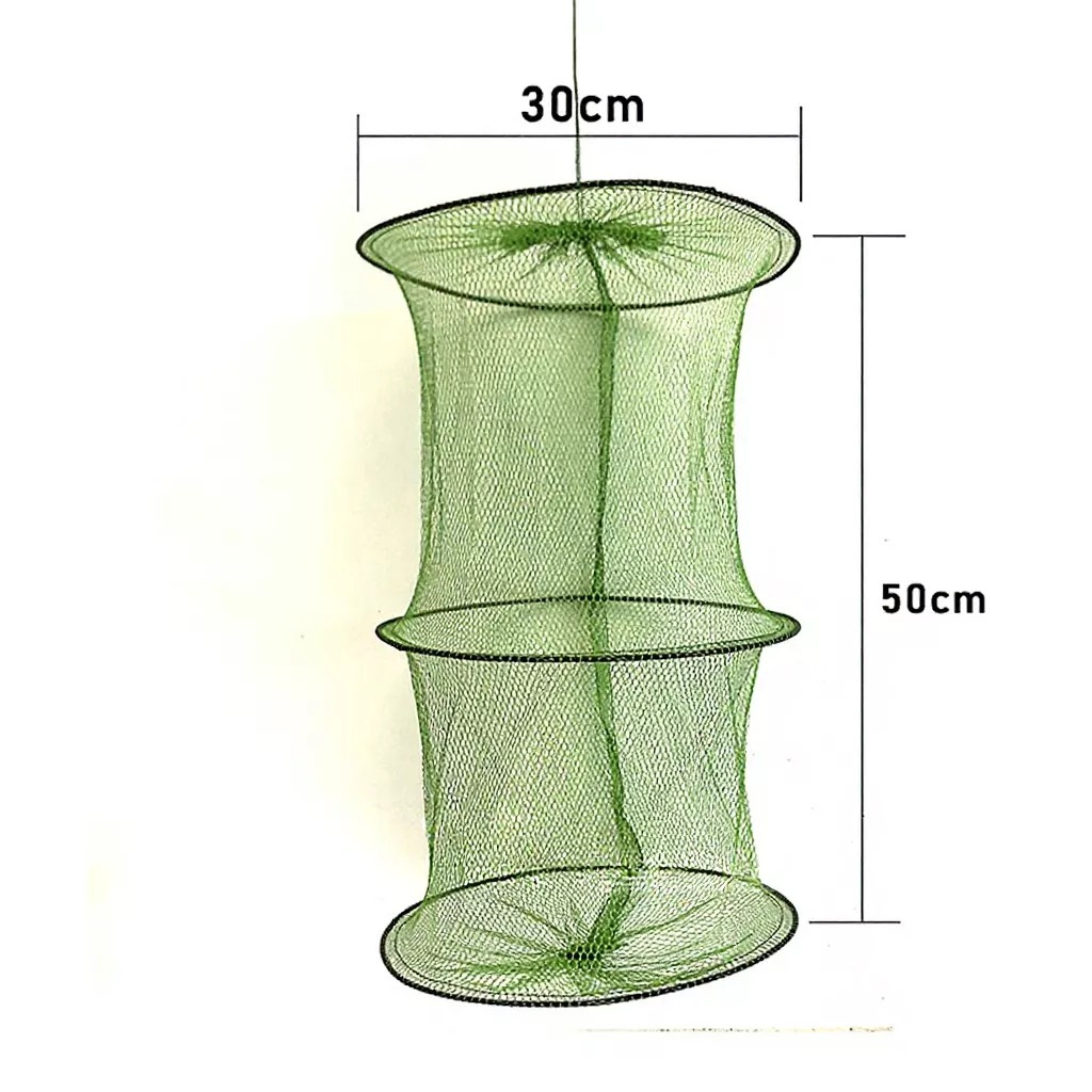 Giỏ lồng lưới đựng cá, Giỏ Đựng Cá,Tôm,Tép, Túi Đựng Tôm Cá, dụng cụ đi câu cá
