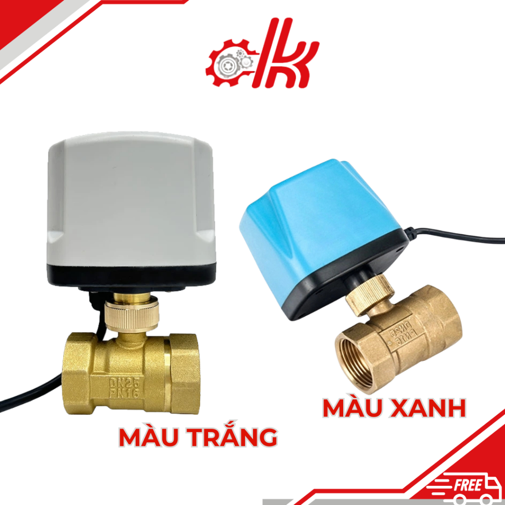 Van điện thường đóng 2 dây BVE