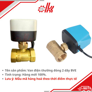 Van điện thường đóng 2 dây BVE