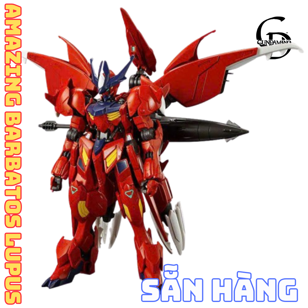 [SẴN HÀNG] Mô hình Lắp Ráp XINGDONG HG BM 1/144 Amazing Barbatos Lupus Metallic Color (Tặng Kèm Effe