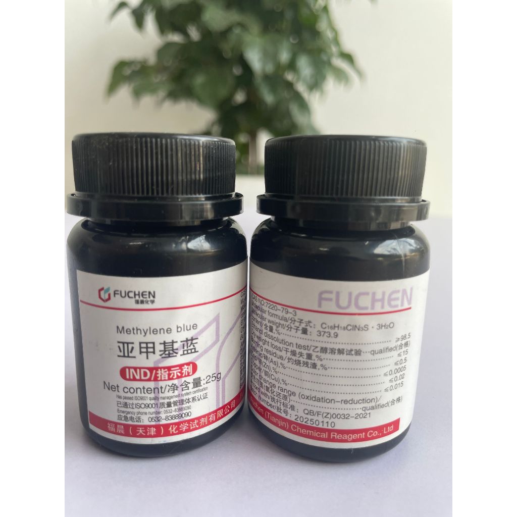 Xanh Methylen Methylene Blue IND 25g – Indicator Grade – Thí Nghiệm