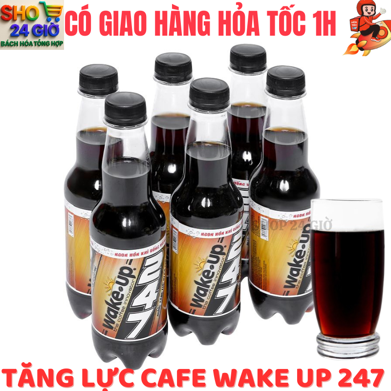 Wake Up Caphe 247 1 Lốc 6 Chai