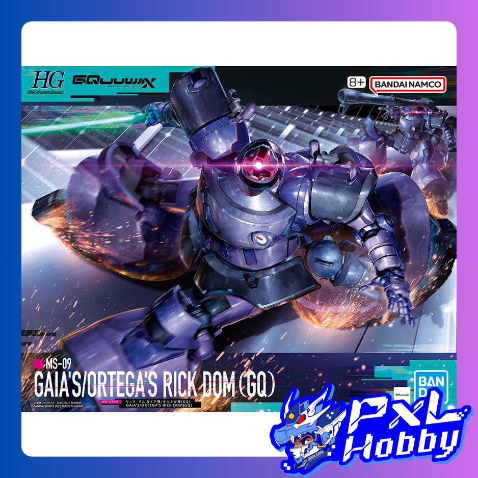 Mô hình lắp ráp HG 1/144 GAIA'S/ORTEGA’S RICK DOM(GQ)