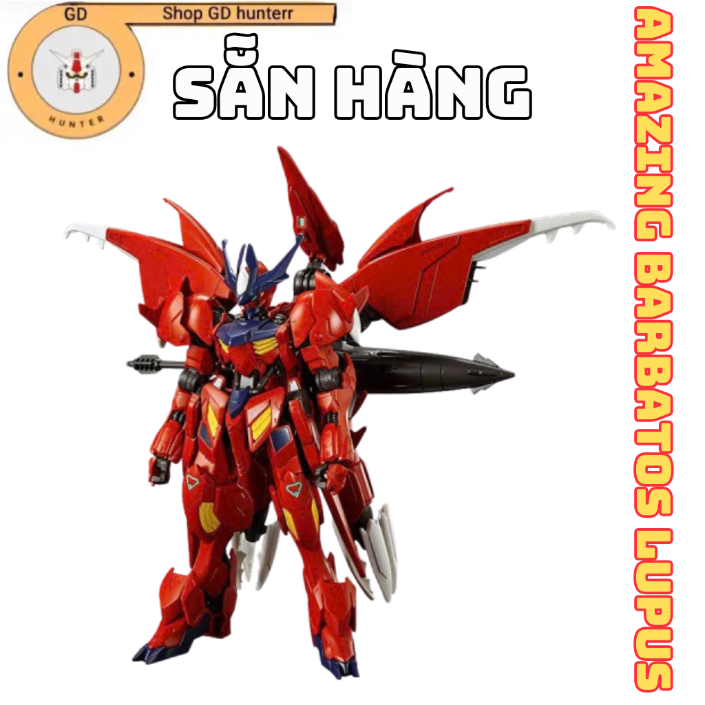 [SẴN HÀNG] Mô hình Lắp Ráp XINGDONG HG BM 1/144 Amazing Barbatos Lupus Metallic Color (Tặng Kèm Effe