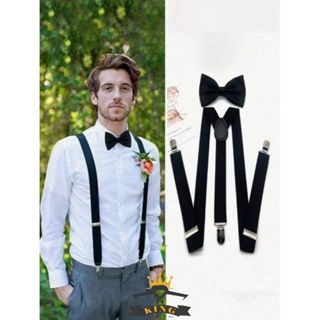 Dây đai chữ Y nam KING caravat dây yếm quần, dây đeo quần cao cấp, co giãn chắc chắn giá rẻ M01