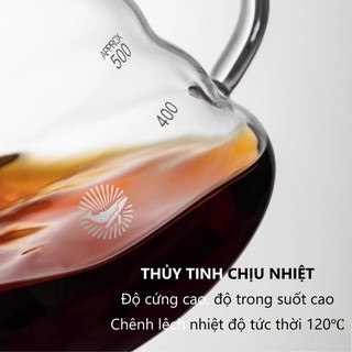 Volcano Bình thuỷ tinh đựng cà phê Cafede Kona