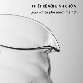 Volcano Bình thuỷ tinh đựng cà phê Cafede Kona