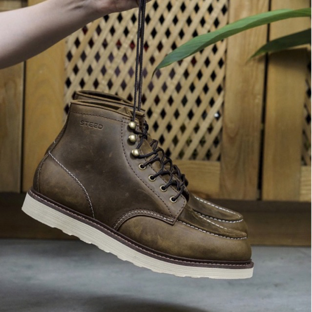 moctoe da bò sáp tăng chiều cao đế cao su đúc