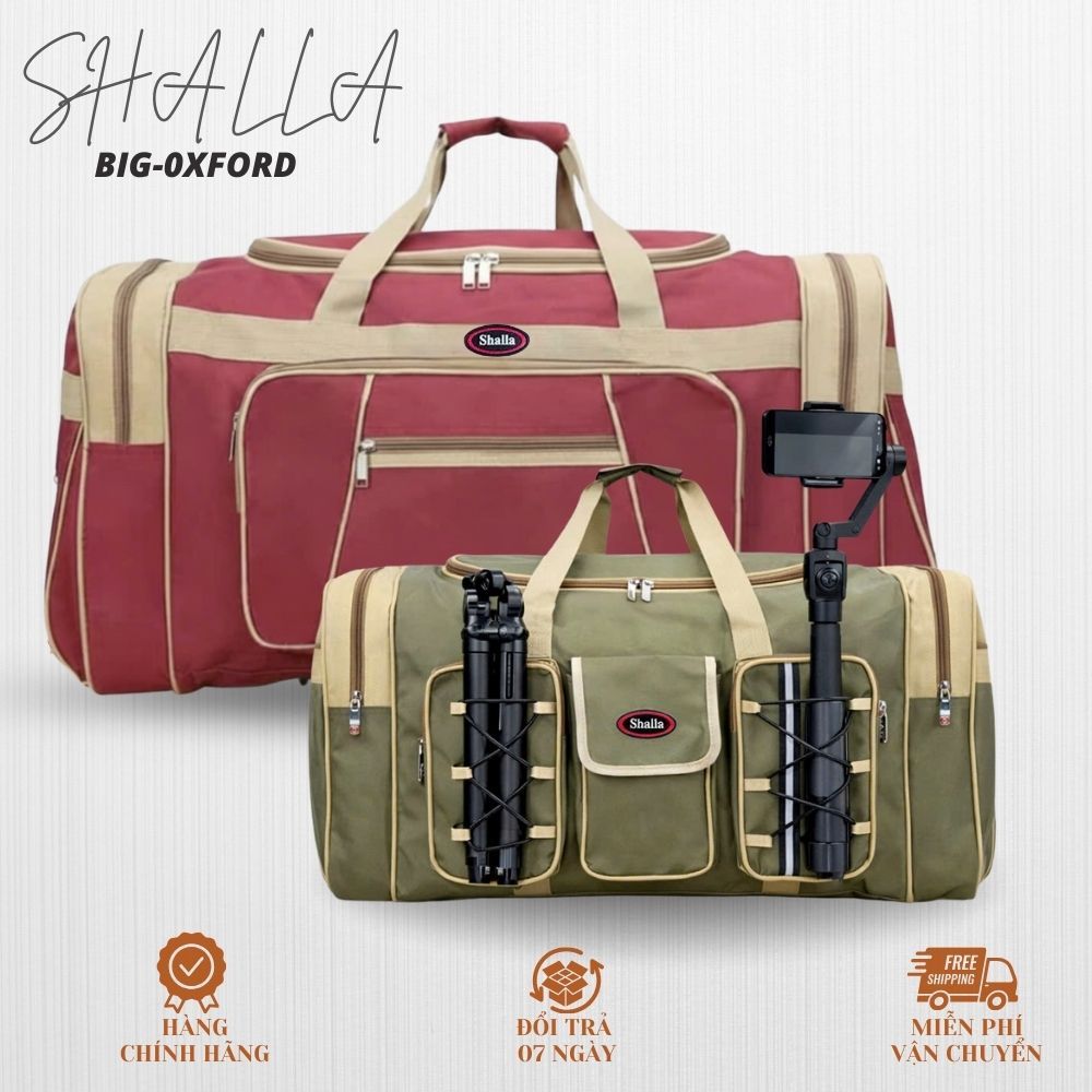 Túi xách du lịch 44cm cỡ trung siêu sang BIG-oxfor GF5 2 kiểu 7 màu {HÌNH THẬT}