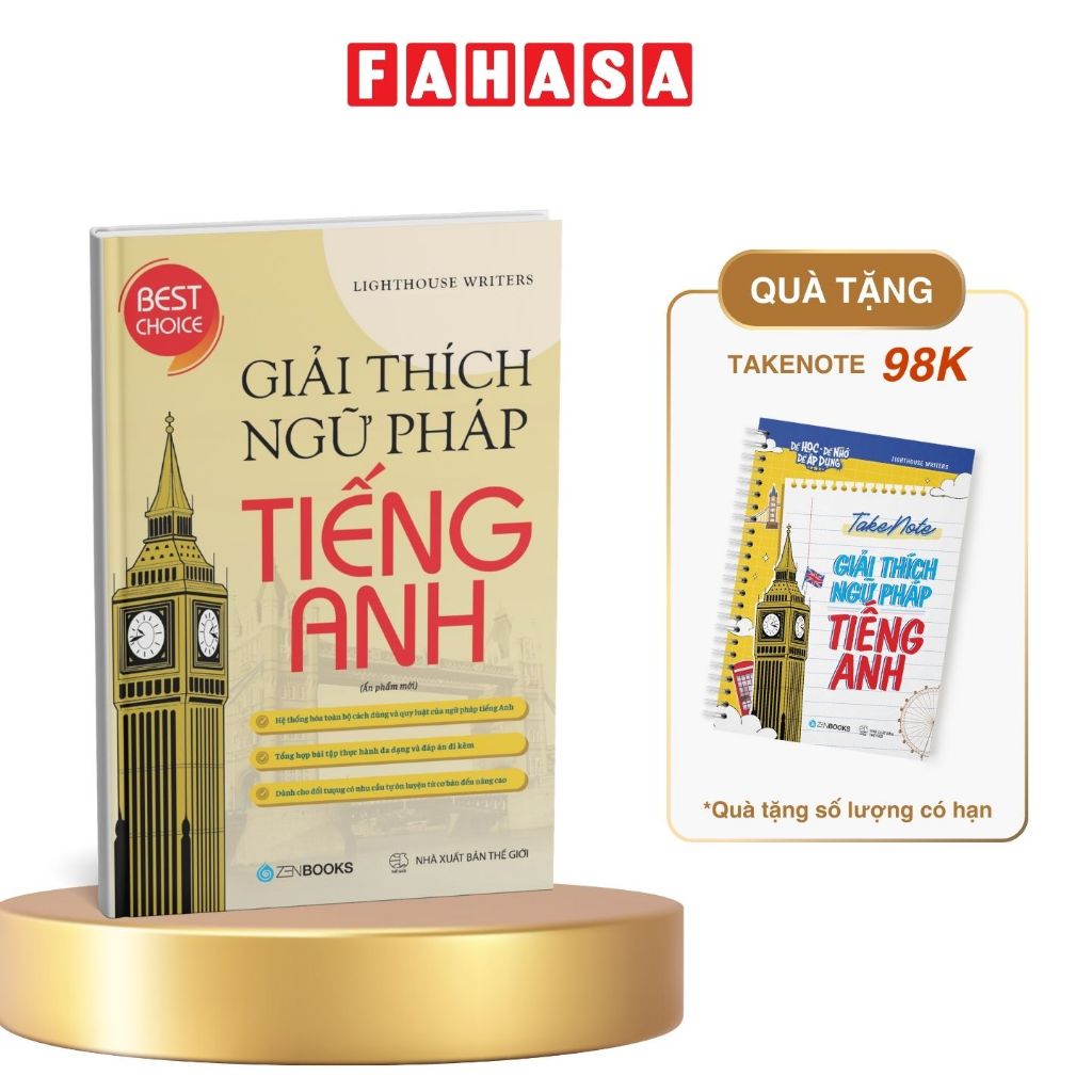 Sách Giải Thích Ngữ Pháp Tiếng Anh + Ngữ Pháp Tiếng Anh