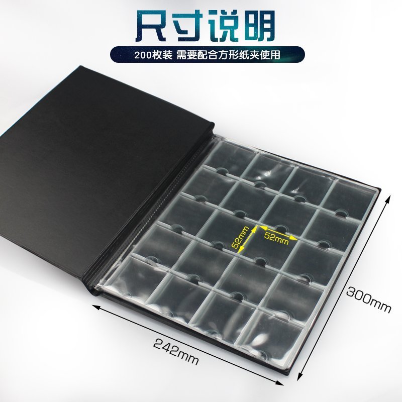 Album Đựng Xu 200 Ô Loại đựng Holder Xu