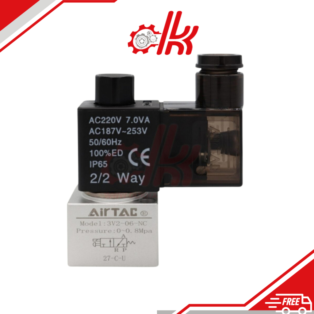 Van điện từ khí nén AIRTAC 3V2