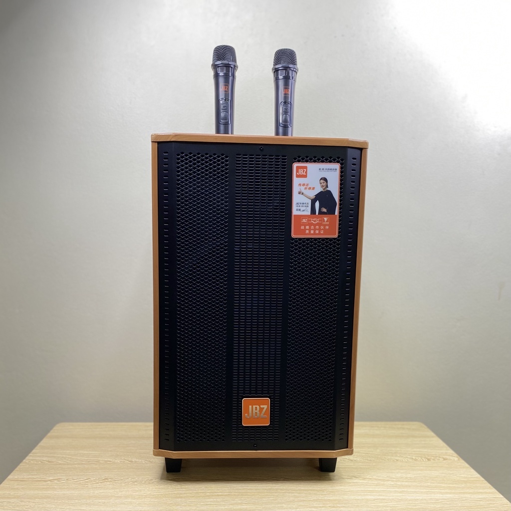 Loa karaoke bluetooth JBZ J9 tặng 2 micro không dây