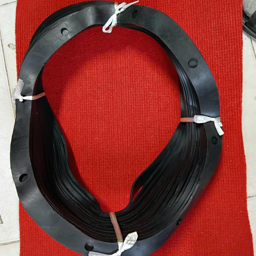 Gioăng Mặt Van Bướm Nhôm, gioăng cao su van bướm nhôm DN150~ DN300 (giá 1 cái)