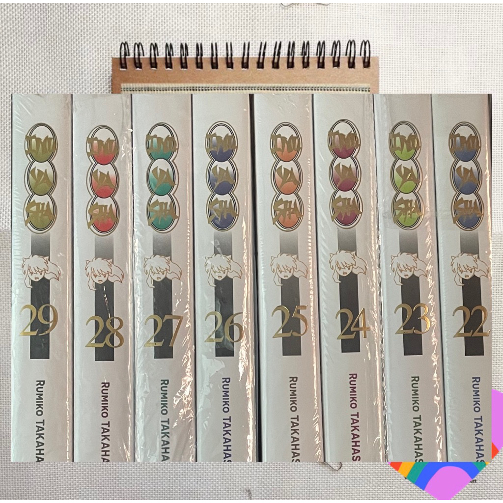 Sổ Tay - Inuyasha 22 23 24 25 26 27 28 29 (sổ tay inuyasha deluxe)