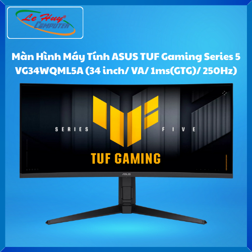 Màn Hình Máy Tính ASUS TUF Gaming Series 5 VG34WQML5A (34 inch/VA/1ms(GTG)/250Hz) - Hàng Chính Hãng
