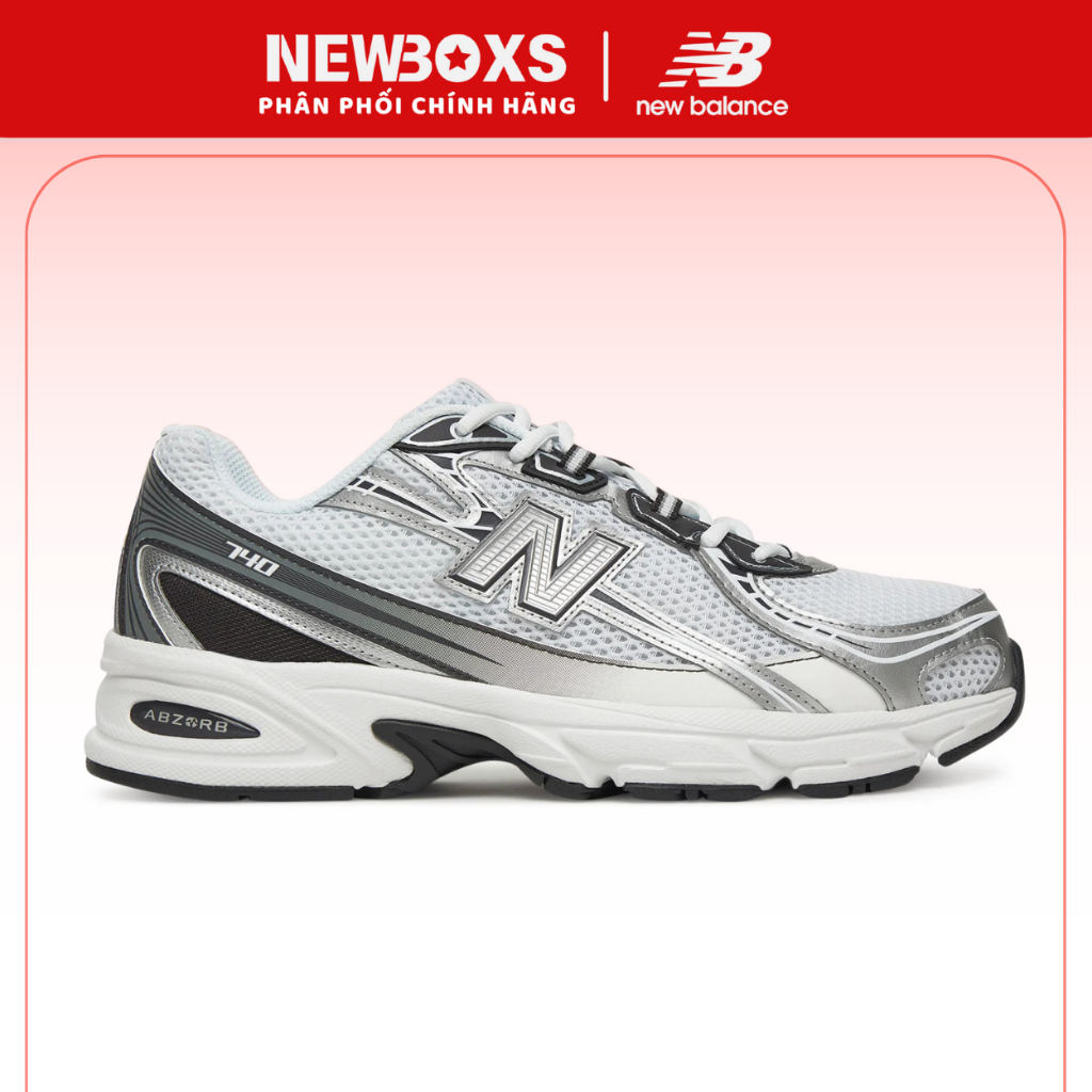 Giày New Balance 740 "White Silver Metallic Navy" - U740PH2 Giày New Balance Chính Hãng