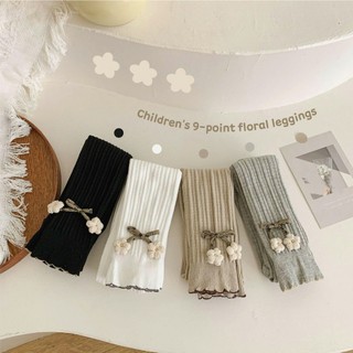 Quần Legging Tất [NƠ MỚI KHÔNG BÀN] Co Giãn 4 Chiều, Dầy Dặn, Đáng Yêu Dành Cho Bé Gái