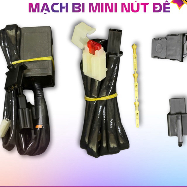 Mạch Bi Cầu Mini M10 Ultra - Mạch Bật Tắt - Auto Passing Đèn Trợ Sáng Bi Cầu Mini Nút Đề