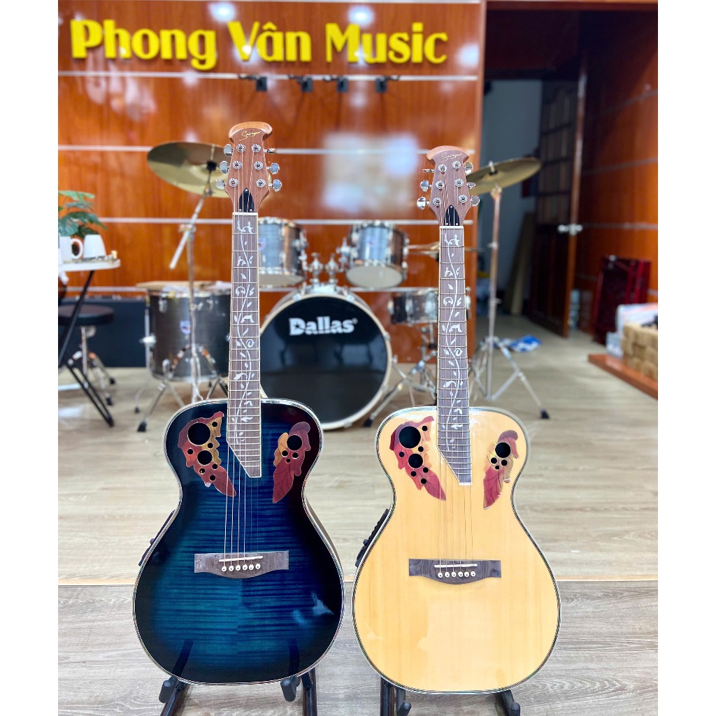 Guitar acoustic ovation size 36in Smiger M-3660-EQ tích EQ