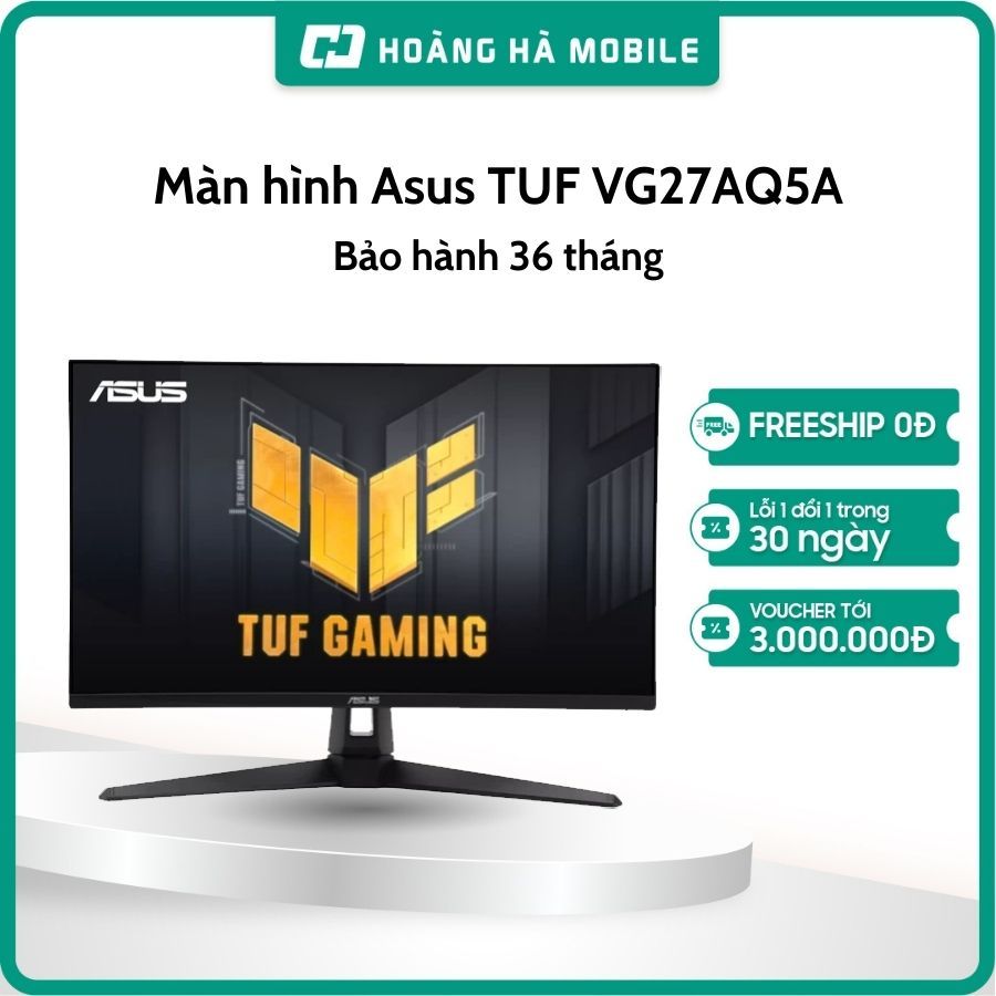 Màn hình Asus TUF VG27AQ5A (27 inch/QHD/Fast IPS/210Hz/0.3ms) - Bảo hành chính hãng 36 tháng