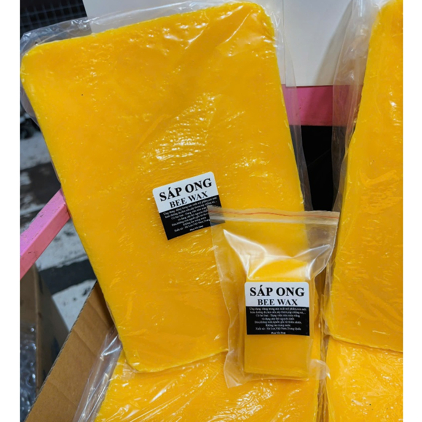 Sáp ong làm nến,sáp ong vàng tảng nguyên khối tinh luyện