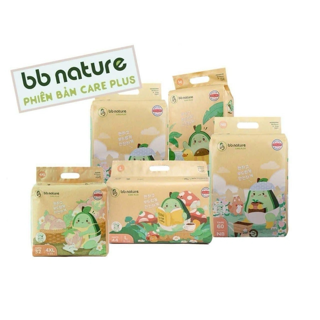 tã/bỉm bb nature cho bé