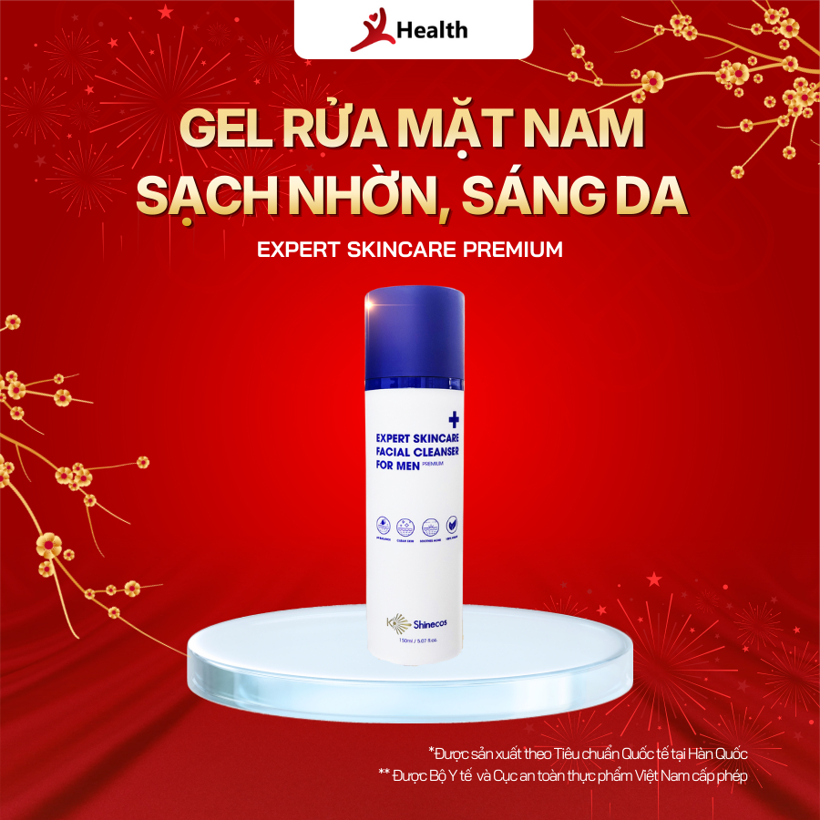 Gel Rửa Mặt Nam KShinecos Expert Skincare Facial Cleanser For Men 150ml