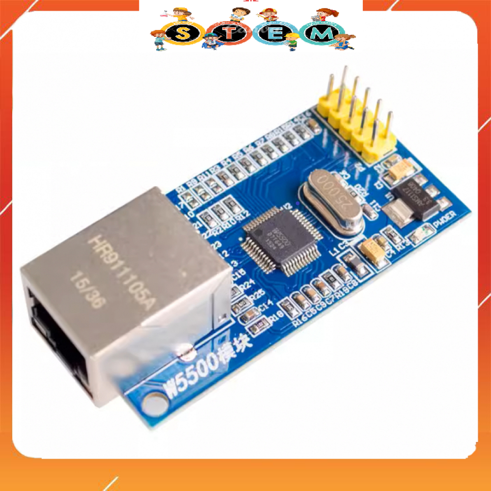 [Stem A-Z][G26] Module Ethernet W5500 TCP/IP Stack51/STM32 /SPI Wiznet