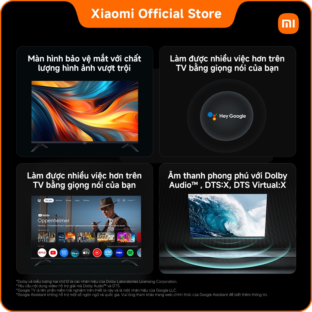 Xiaomi TV A 43 FHD 2026 | Màn hình bảo vệ mắt với chất lượng hình ảnh vượt trội | BigBuy360 - bigbuy360.vn