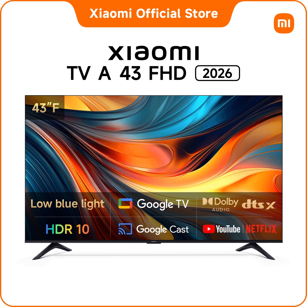 Xiaomi TV A 43 FHD 2026 | Màn hình bảo vệ mắt với chất lượng hình ảnh vượt trội | BigBuy360 - bigbuy360.vn