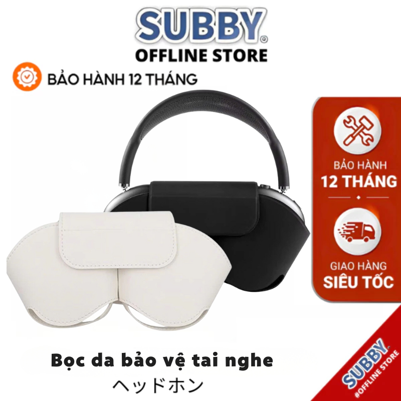 Bọc da bảo vệ tai nghe Hoco W65 / Airpod MAx  chất liệu cao cấp chống xước, chống sốc