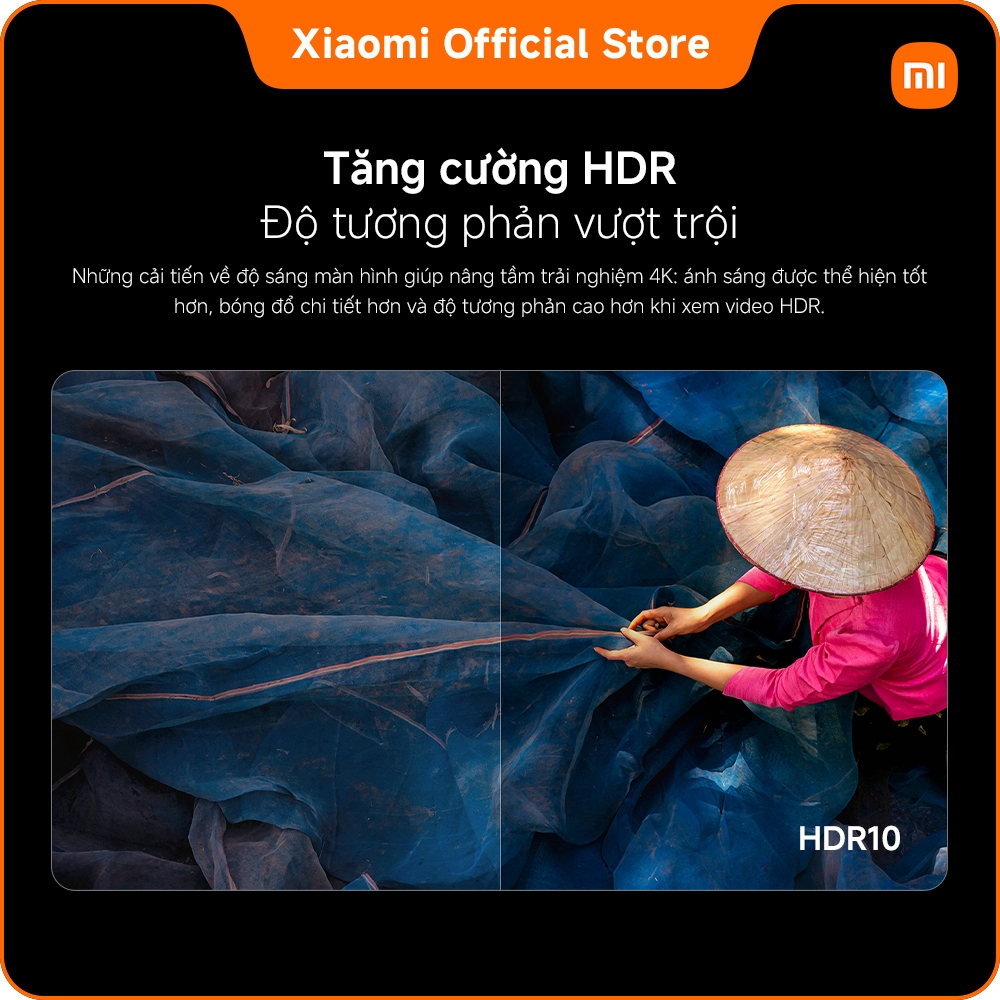 [TV Mới-Độc quyền online] Xiaomi TV A 43'' 2026(UHD) | Màn hình bảo vệ mắt 4K với chất lượng hình ảnh HDR | BigBuy360 - bigbuy360.vn