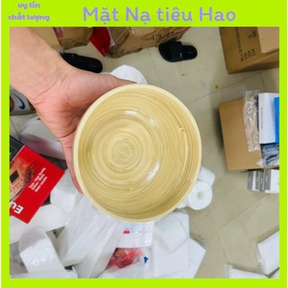 Chậu tre 30cm bát tre 15cn ngâm tay ngâm chân tiện dụng dưỡng sinh thư giãn spa