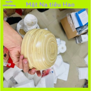Chậu tre 30cm bát tre 15cn ngâm tay ngâm chân tiện dụng dưỡng sinh thư giãn spa