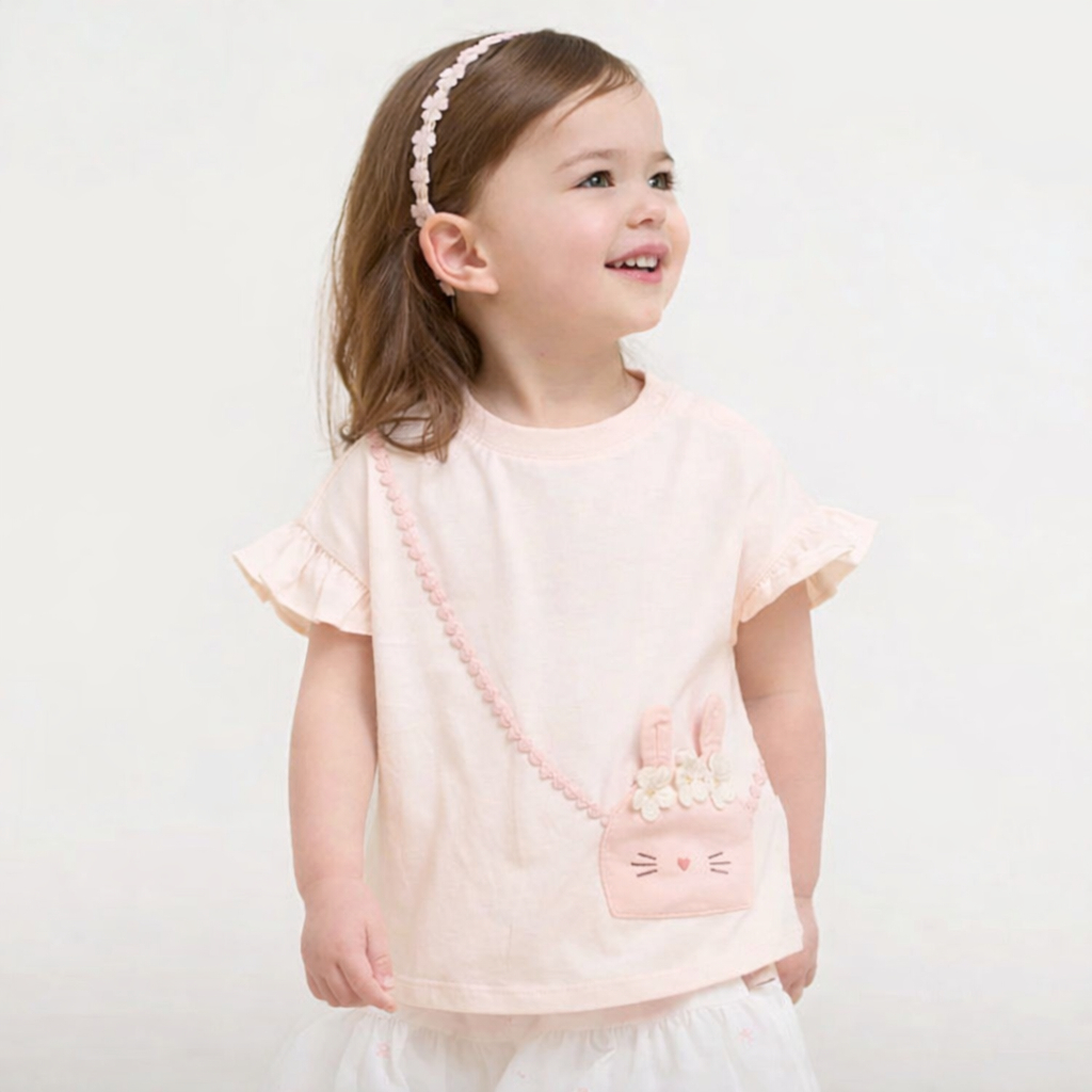 BST Áo thun hè mẫu dễ thương cho bé gái, áo hè bé gái chất liệu cotton mềm mại A2184/A2198 - Jumping