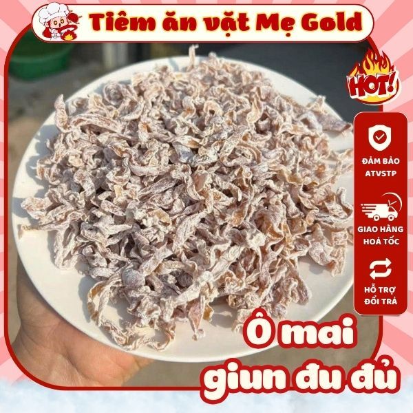 500G Ô Mai Dây Xí Muội / Ô Mai Giun Thái Lan, Ô Mai XÍ Muội Giun Đu Đủ Fruit Zie Nhập Khẩu,
