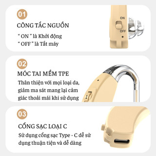 Máy trợ thính Đức Audrix J886