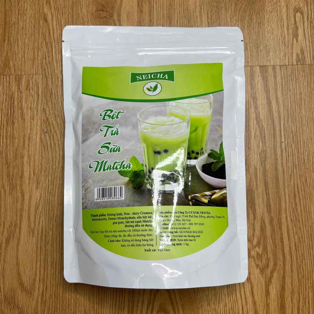 Bột Trà Sữa Matcha Neicha 1kg | Nguyên Liệu Pha Trà Sữa Matcha – Đồ Uống