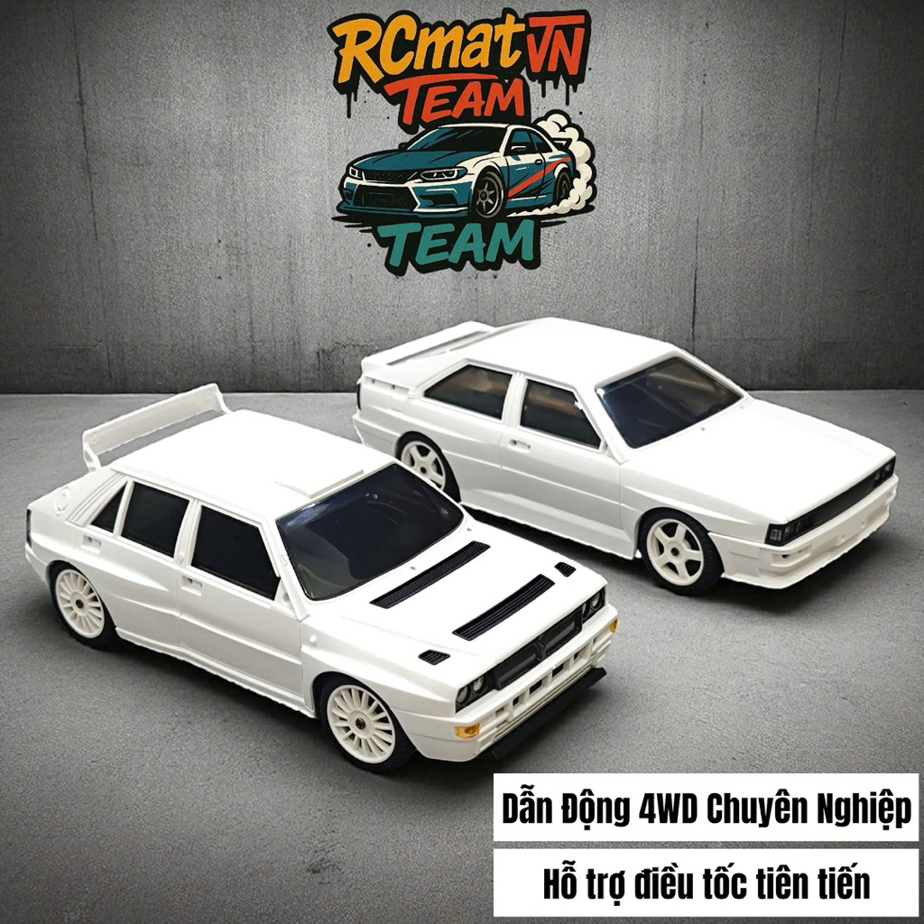 Xe điều khiển từ xa mini drift 2025 RX7 LD2804 1/28 có điều tốc và servo tốc độ cao 30km/h