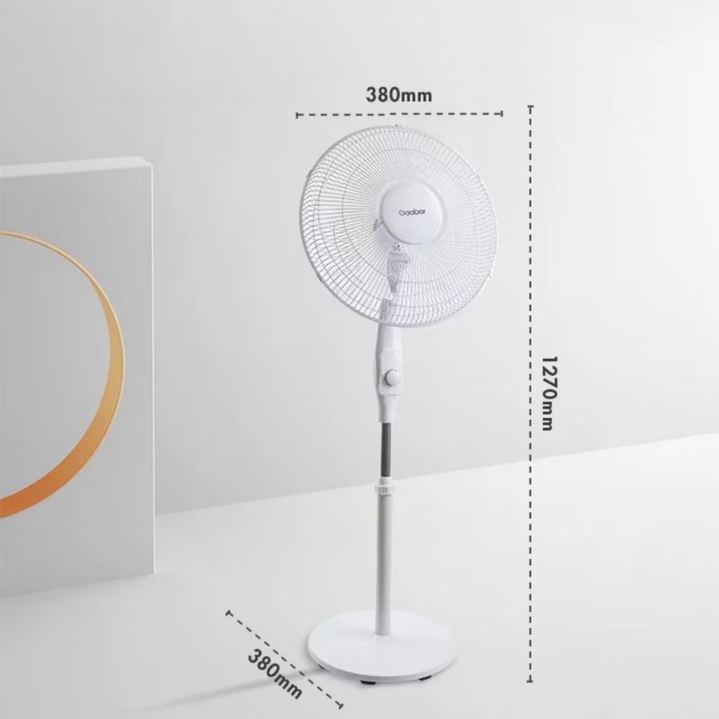 Quạt cây đứng Gaabor FM430M-WH05A xoay tự động tuần hoàn có 3 chế độ gió tùy chỉnh - Hàng chính hãng