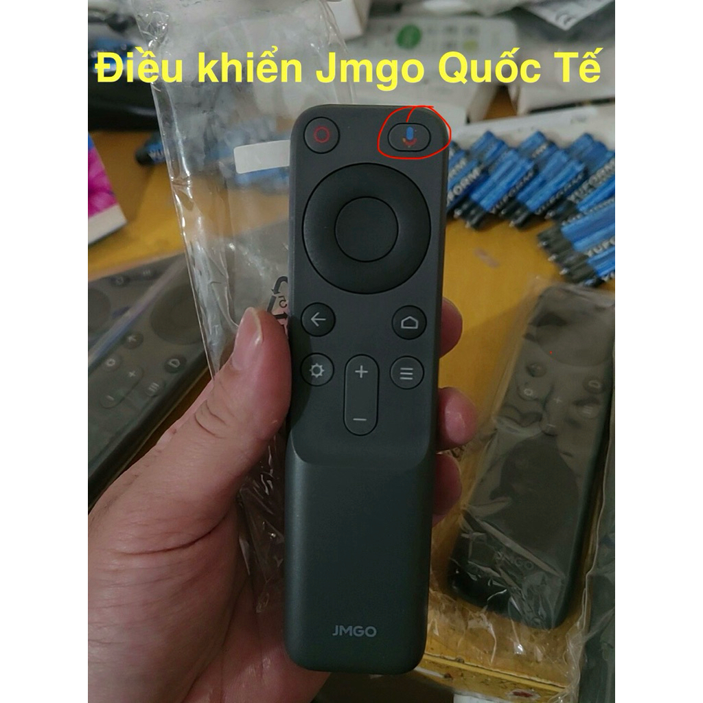 Điều Khiển Jmgo Quốc Tế Android TV, Jmgo N1 Pro, N1 Ultra, N1… Không Sài được cho máy nội địa