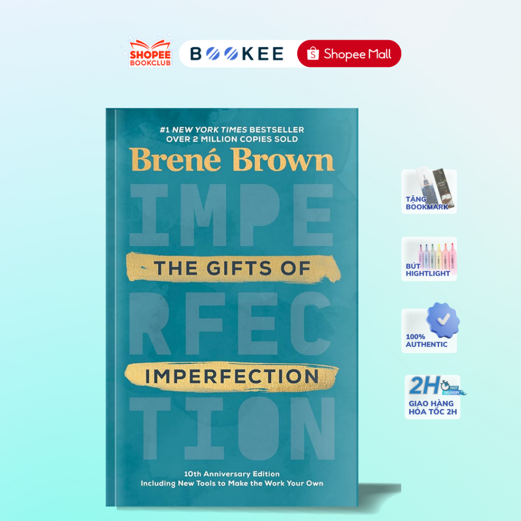 Sách - The Gifts of Imperfection: 10th Anniversary Edition